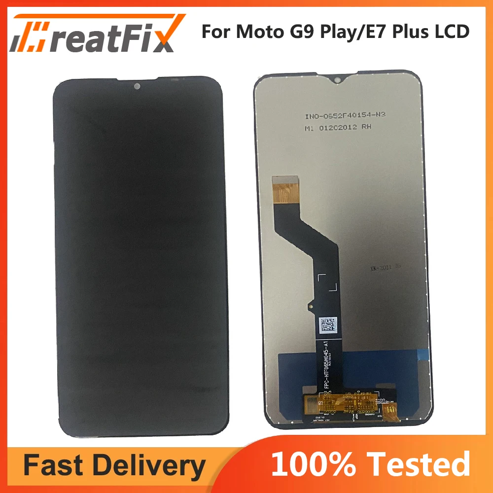 Оригинальный ЖК-дисплей для Motorola Moto G9 Plus с сенсорным дигитайзером в сборе Play Diaplsy