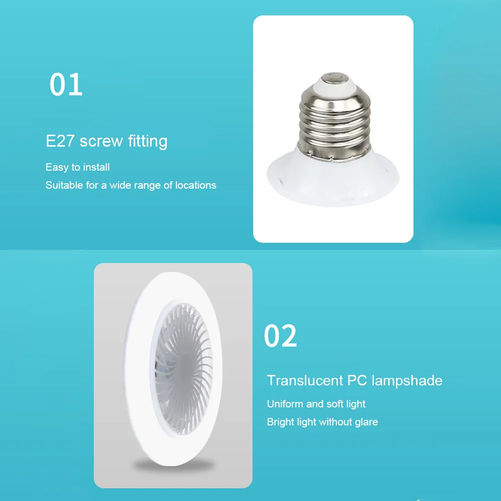 Потолочный вентилятор с подсветкой Низкопрофильный потолочный дистанционным