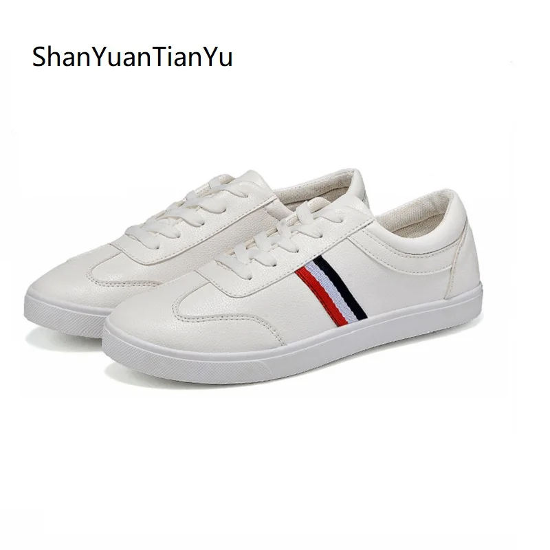 

Кроссовки мужские из мягкой кожи, Повседневные Легкие сникерсы на плоской подошве, на шнуровке, дышащие лоферы, 2020