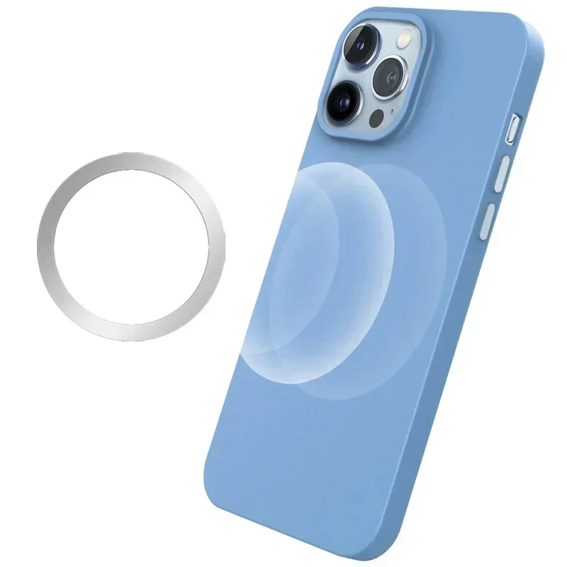 1-5 шт. металлическая пластина кольцо для Magsafe Беспроводная зарядка железный лист