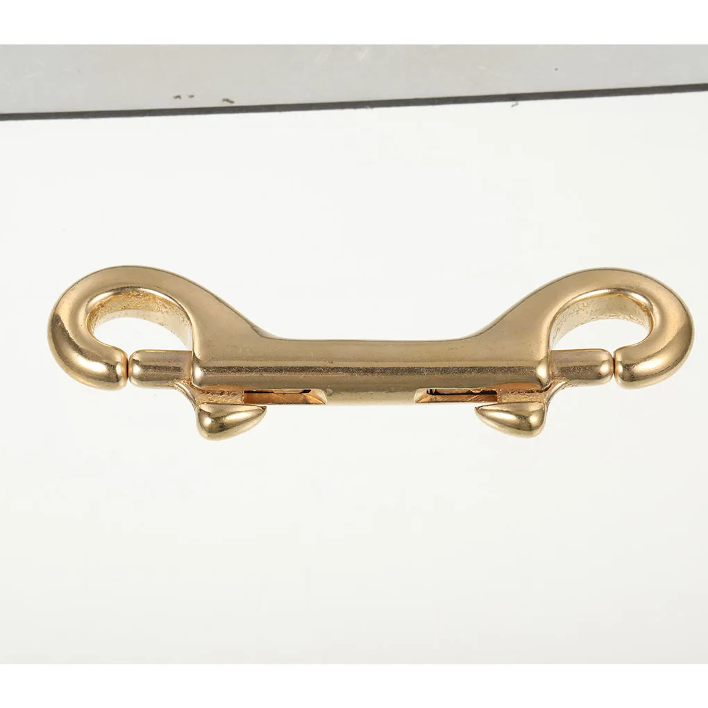 

Bolt Snap Hook Double Ended Hooks High Hardness Metal Clips Use Key