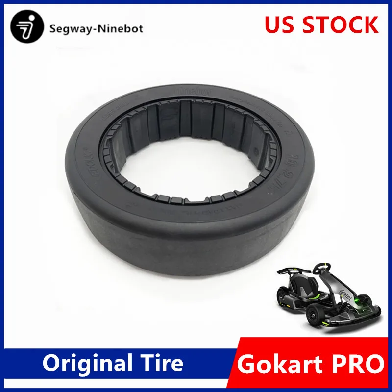 US STOCK Original Front Rear Tire Kit for Ninebot Gokart PRO Electric Scooter Drife Comfort Outer Tire Replacement