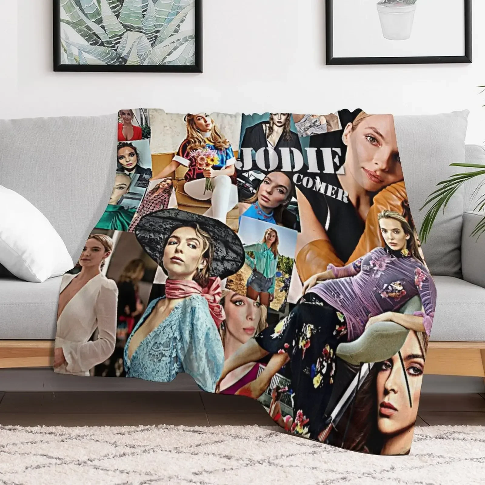 jodie comer одеяло для малышей милые дорожные одеяла в клетку