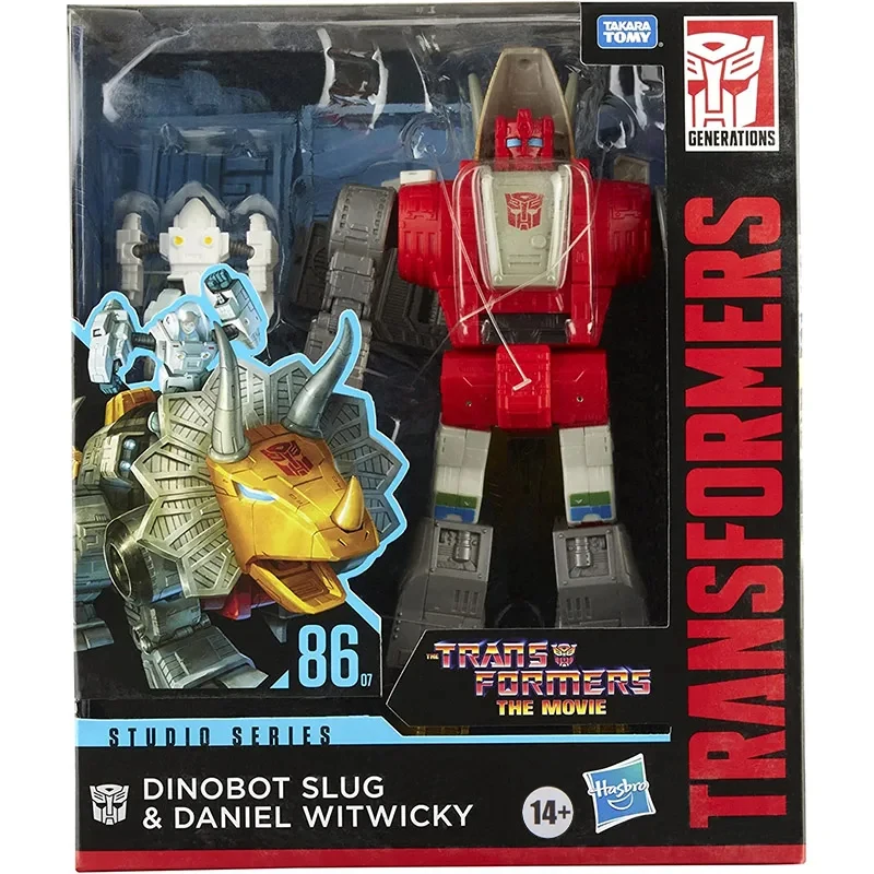 Фото Фигурка Hasbro Transformers Movie 1986 Dinobot Slug Studio Series 86-07 Leader Class, модель, подарок №3