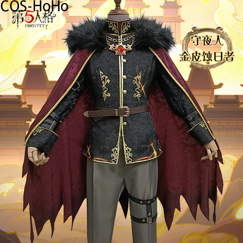 

COS-HoHo Identity V Ithaqua Sun Gold Skin Rare Fashion Game Suit Gorgeous Cosplay Costume Halloween Party Role Play Outfit Men