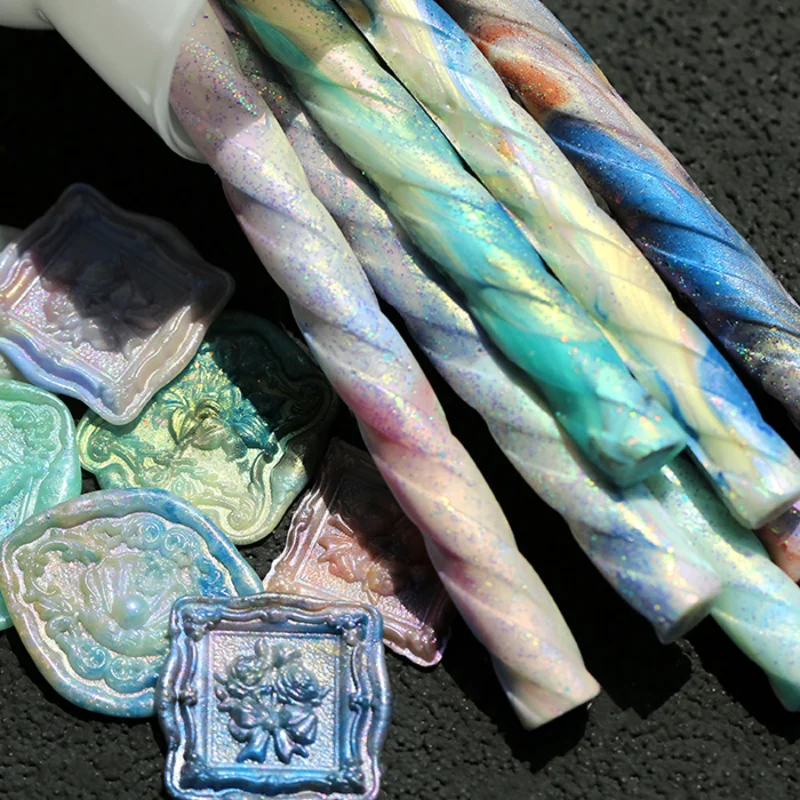 4 шт./набор блестящие палочки для воска