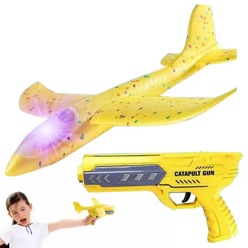 

Игрушки для запуска самолета, 2 режима полета, светодиодная подсветка с пусковым устройством, катапульта, самолета, игрушка для детей старше...