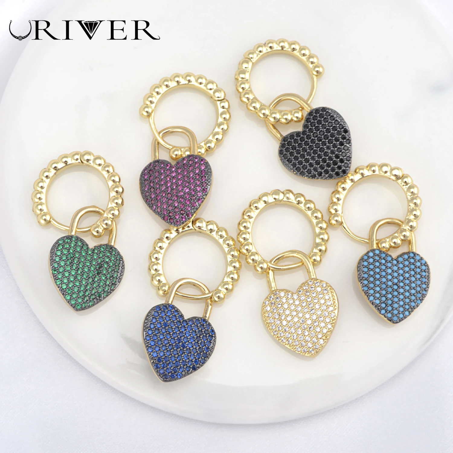 

Top Quality Earrings for Women Paved Zircon Ear Decorations Charms CZ Jewelry Female Gifts Piercing Cartilage Hoop Ear Ring