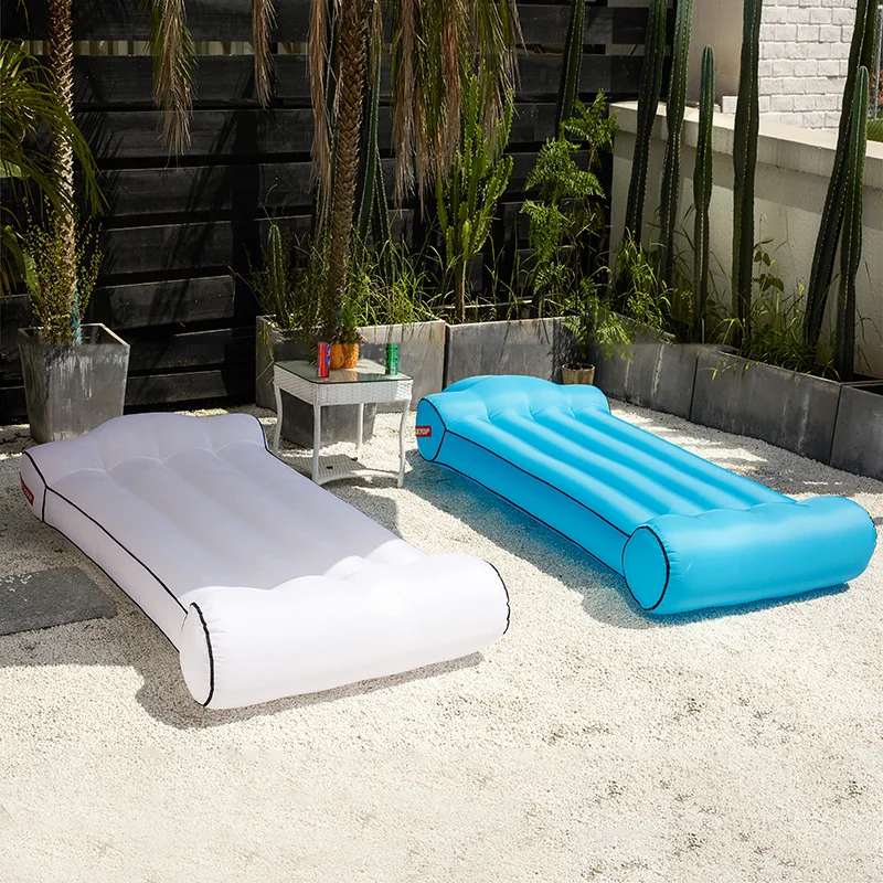 

Water Float Lounger Inflatable Sofa Bed Portable Outdoor Travelling Camping Hiking Couch Swimming Pool Beach Parties Waterproof