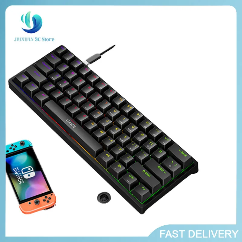 Клавиатура игровая Механическая K620, 61 клавиша, Rgb, тип с