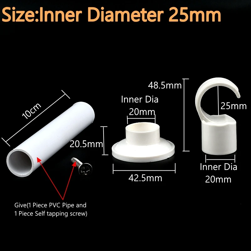 

ПВХ зажимы для труб SHSMFC 20/25/32/40 мм