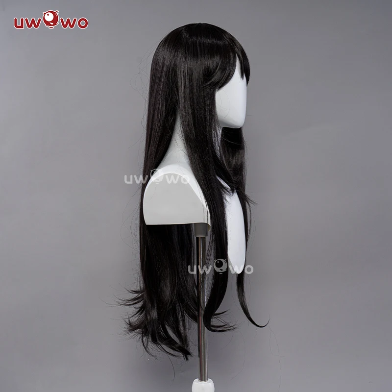 Женский парик для косплея Homura Madokaa Magicaa Akemii длинные черные волосы