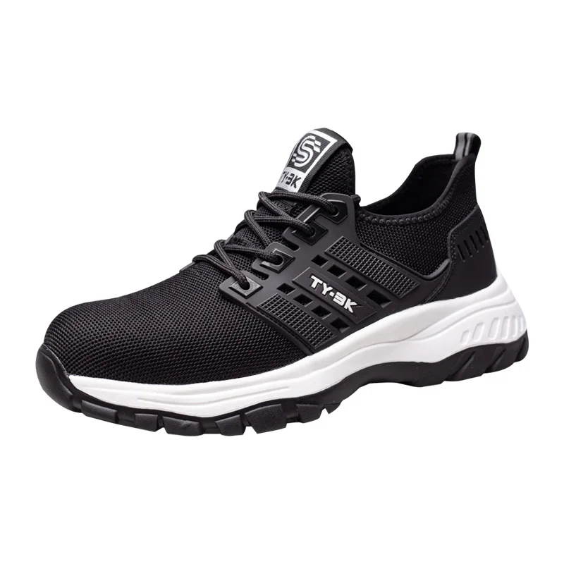 

Летняя мужская обувь, защитная обувь, легкая Спортивная Повседневная защитная обувь, стальная защита от ударов, защита от проколов, защита рабочей силы