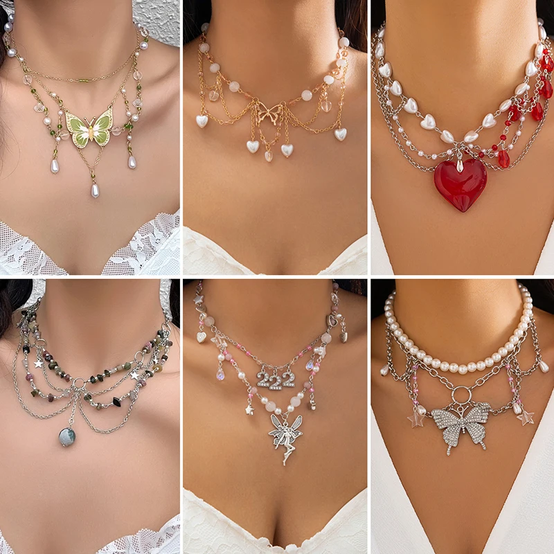 Очаровательная Геометрическая фигурка сердца бабочки круглая Капля воды