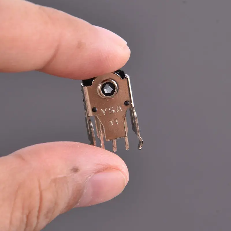 2 шт. точный декодер 9 мм/11 мм Вращающийся колесо прокрутки мыши черного/красного