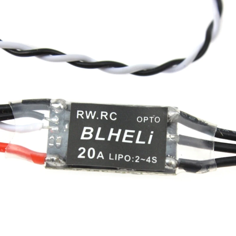 ESC RW RC 14 2 версия для BLHeli программа-опто мини 20A бесщеточный контроллер скорости 2-4S