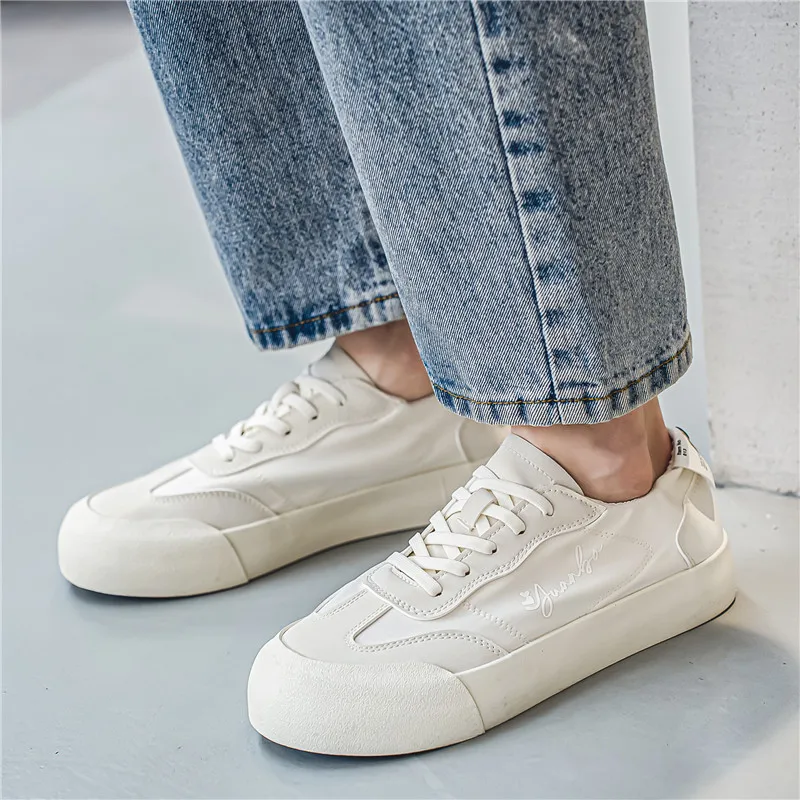 

Мужские холщовые кроссовки на толстой нескользящей подошве, на вулканизированной подошве