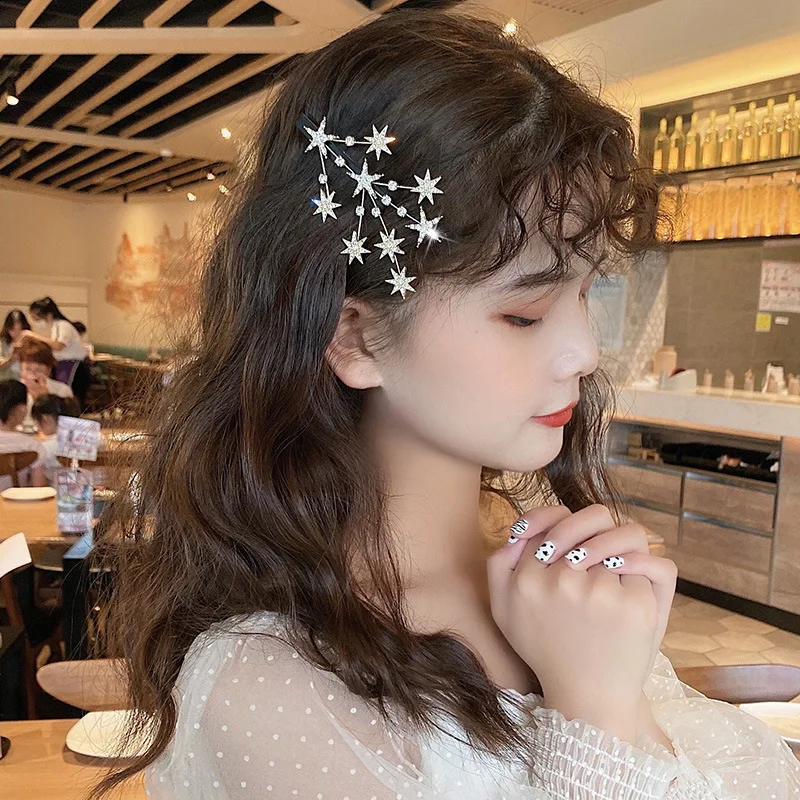 

Hairpin Side Clip Girl Side Fringe Clip Fairy Mori Super Fairy Duck Bill Clip Hair Clip Headpiece Hair Clips for Girls