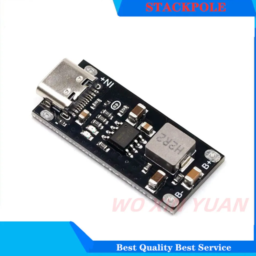 

IP2312 CC/CV Mode Type-C USB Input High Current 3A Polymer Ternary Lithium Battery Quick Fast Charging Board 5V To 4.2V