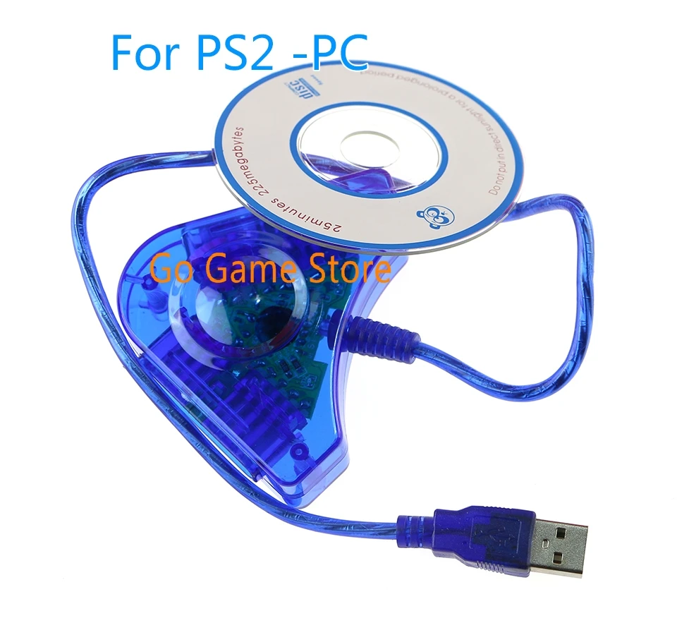 

For Sony PS2 Playstation 2 Joypad Game Controller to PC USB Converter Adapter