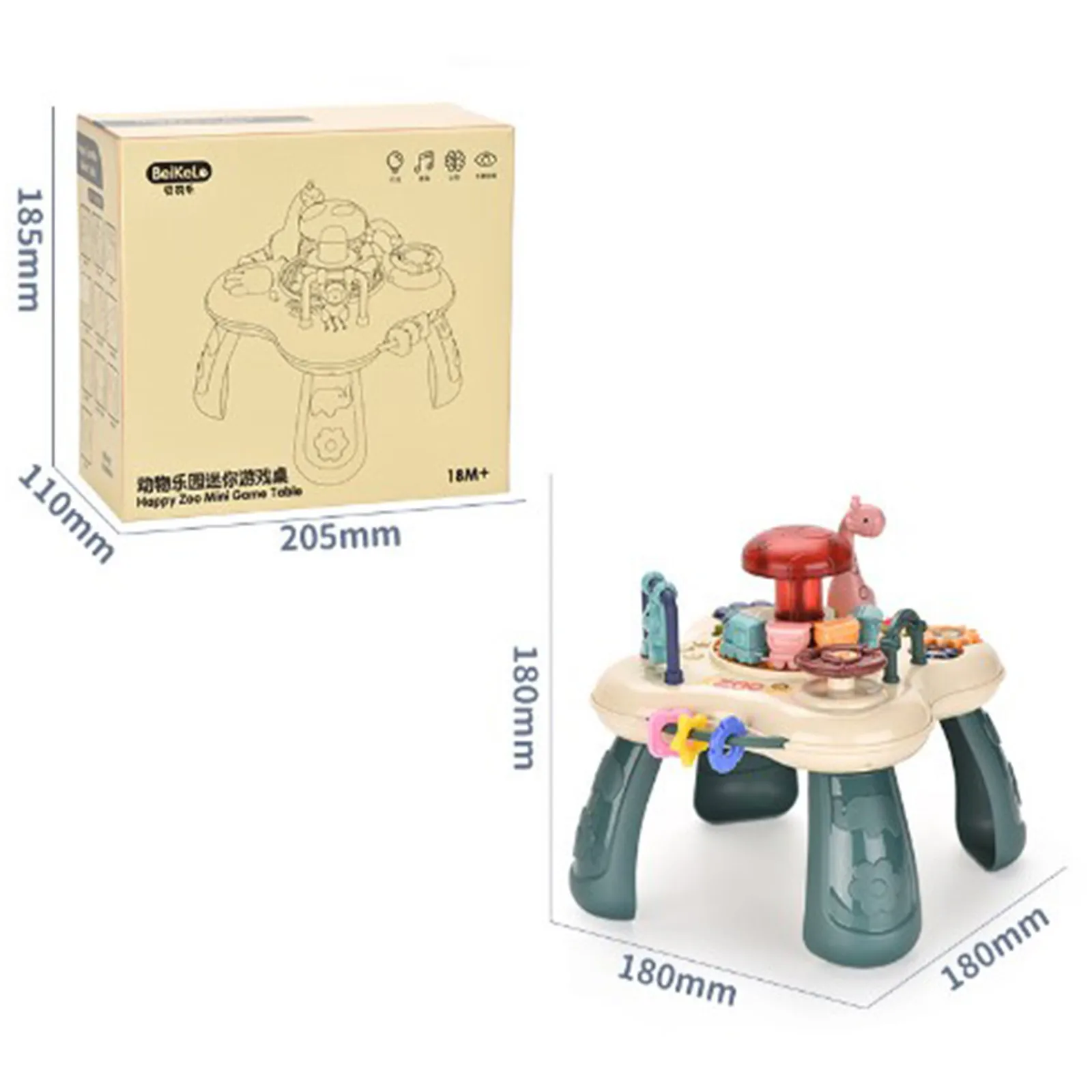 Детские развивающие игрушки музыкальный инструмент игровой стол для мальчиков и