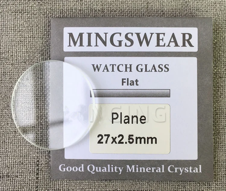 

Набор высококачественного круглого минерального стекла толщиной 2,5 мм, ассортимент 27-45 мм