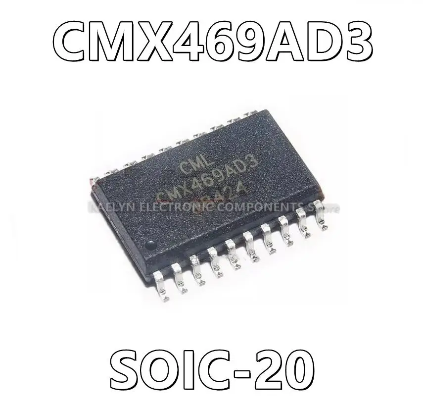 

Модем FSK 20-SOIC 10 шт./партия CMX469AD3 CMX469 4,8 k