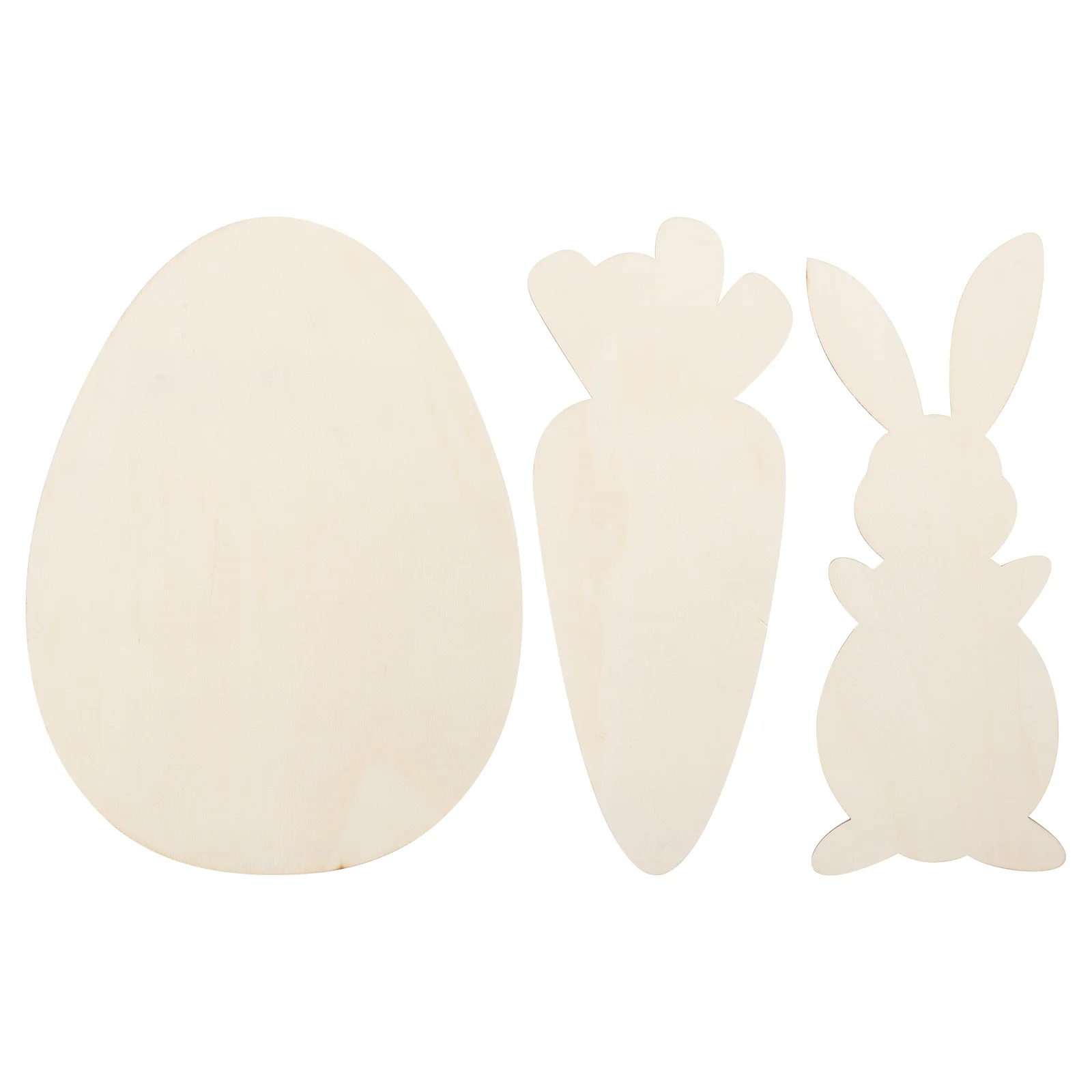 

1Set Unfinished Easter Themed DIY Wood Slices Easter Adornment Easter Ornaments