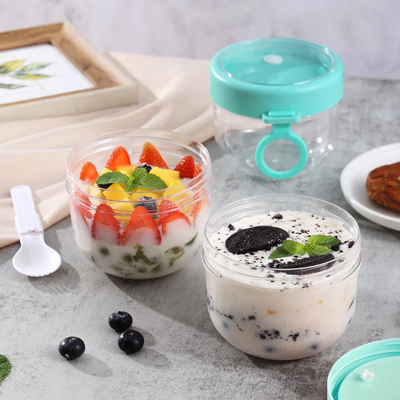 

Стакан для завтрака On-the-Go с крышкой и ложкой To-go