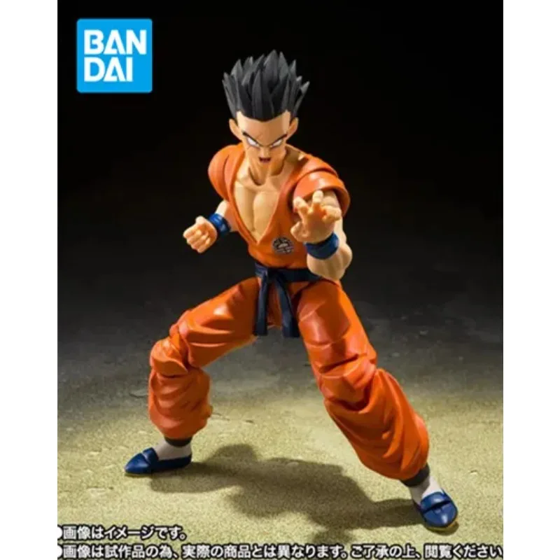 Фото Фигурка BANDAI SHFiguarts-Original Dragon Ball Z, лучший боец Земли, оригинальная модель игрушки в коробке, Ямча №1