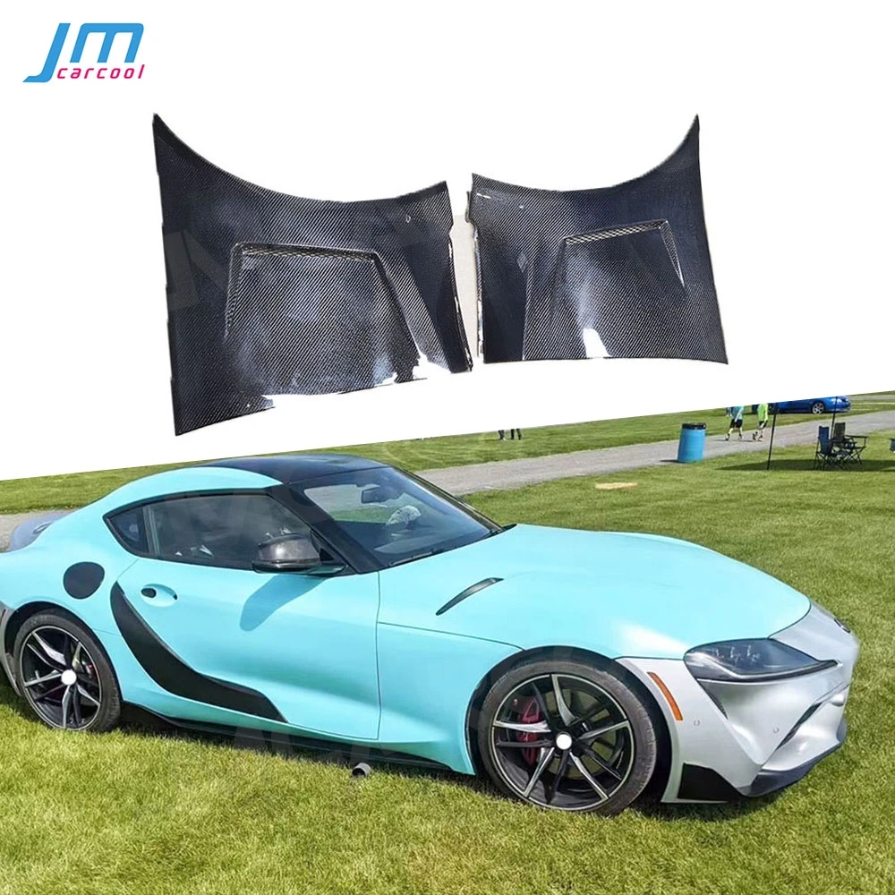 Передний бампер из углеродного волокна разделители губ FRP Prime Canards фартук с