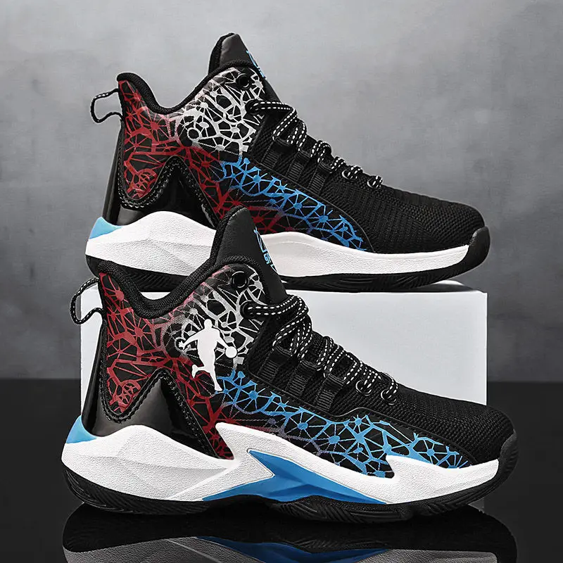 

High Quality Basketball Shoes Autumn and Winter Men's Sports Shoes High Top Anti Slip Outdoor Sports Basketball Shoes Sneaker