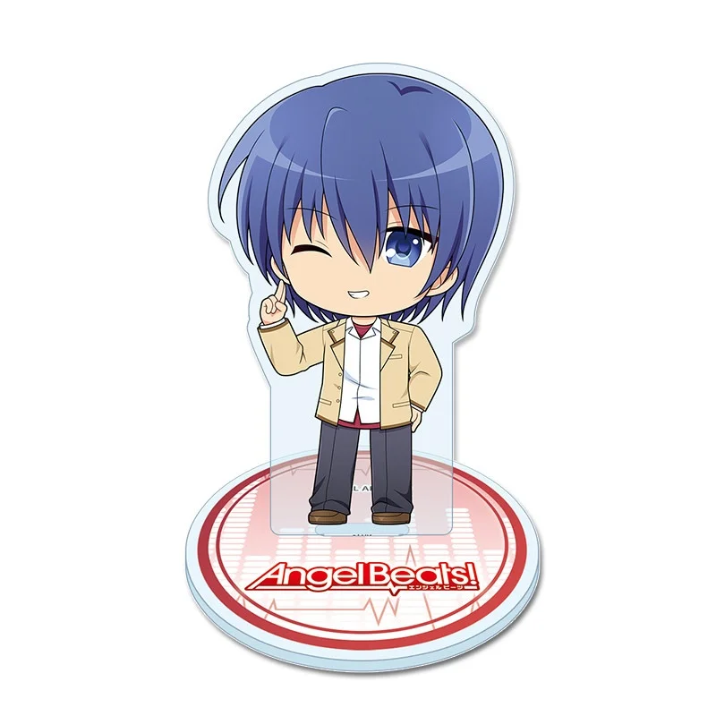Фото Planetarian × Angel Beats! Очаровательная акриловая подставка для фигурок 10 см, игрушка для косплея, подарок на день рождения, украшение, брелок №5