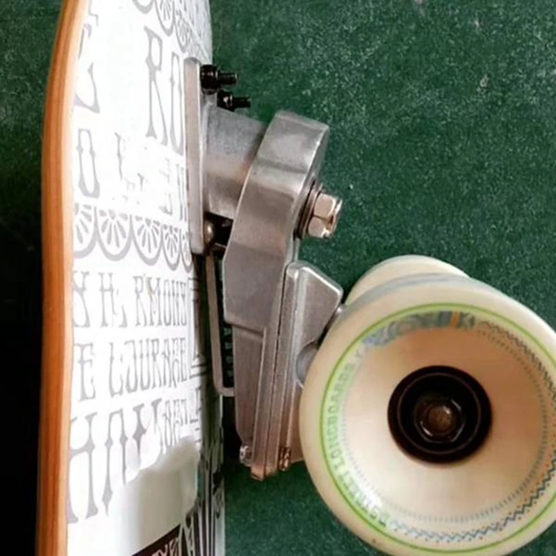 Surf Skate Trucks 7-Inch Land Surfboard Skateboard Bracket Base C7 Bridge Spring With Screw