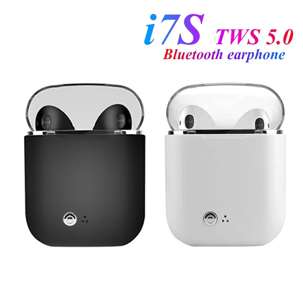 

i7s TWS 5.0 Bluetooth earphone HIFI sound Wireless Headphones Stereo sports headphones Handfree gaming headset for xiaomi huawei