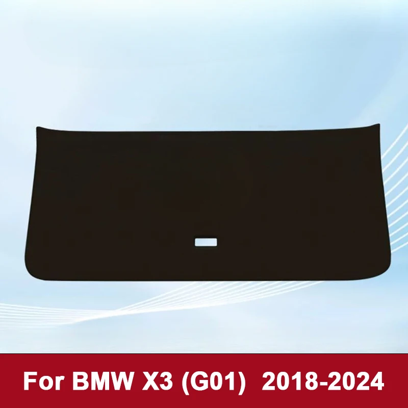 

Для BMW X3 G01 2018-2023 2024, защитная накладка на багажник автомобиля, кожаная защитная наклейка на заднюю дверь багажника, защитный коврик от грязи