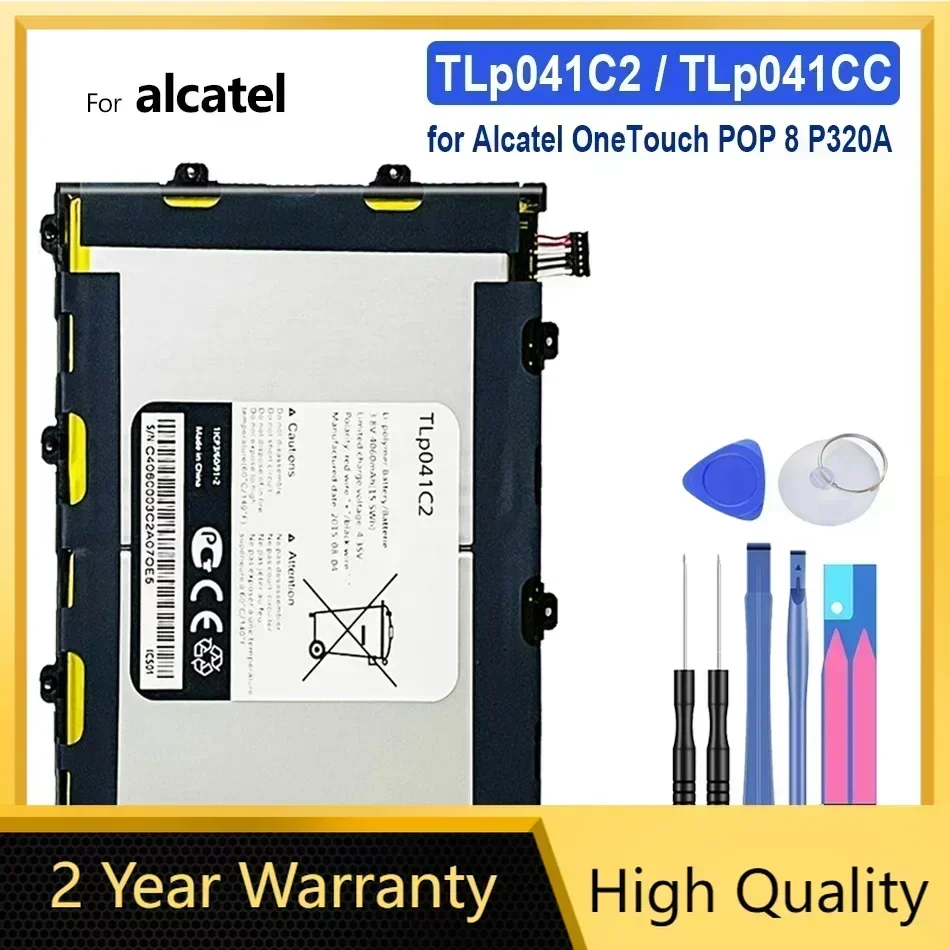 3 8 В 4060 мАч TLp041C2/TLp041CC для Alcatel OneTouch POP P320A аккумулятор