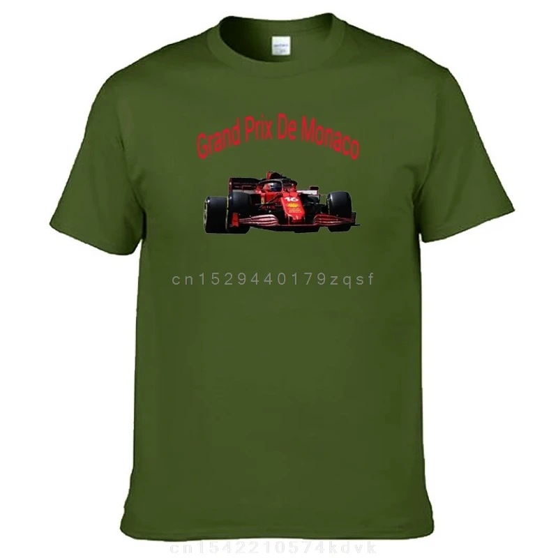 Футболка Le Grand Prix de Monaco футболки большого размера мужская футболка с короткими