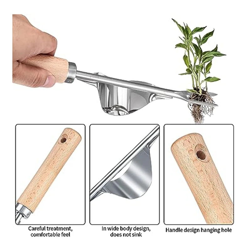 Набор из 2 инструментов для ручной сборки инструмент удаления садовых сорняков