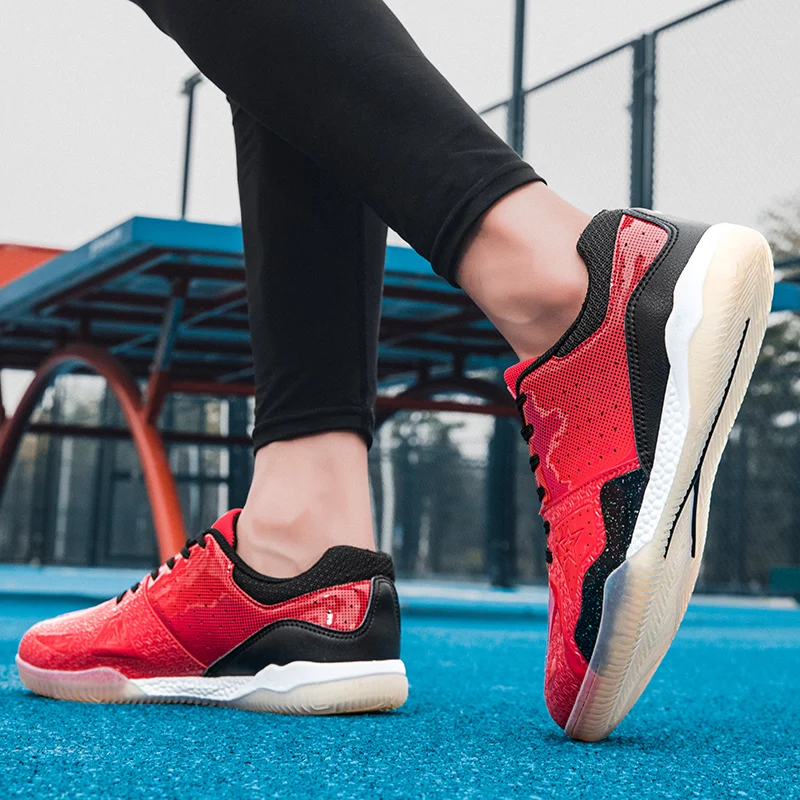 New Training Table Tennis Shoes Men's 38-44 Yards Badminton Sneakers Lightweight Tennis Shoes Comfortable Volleyball Sneakers