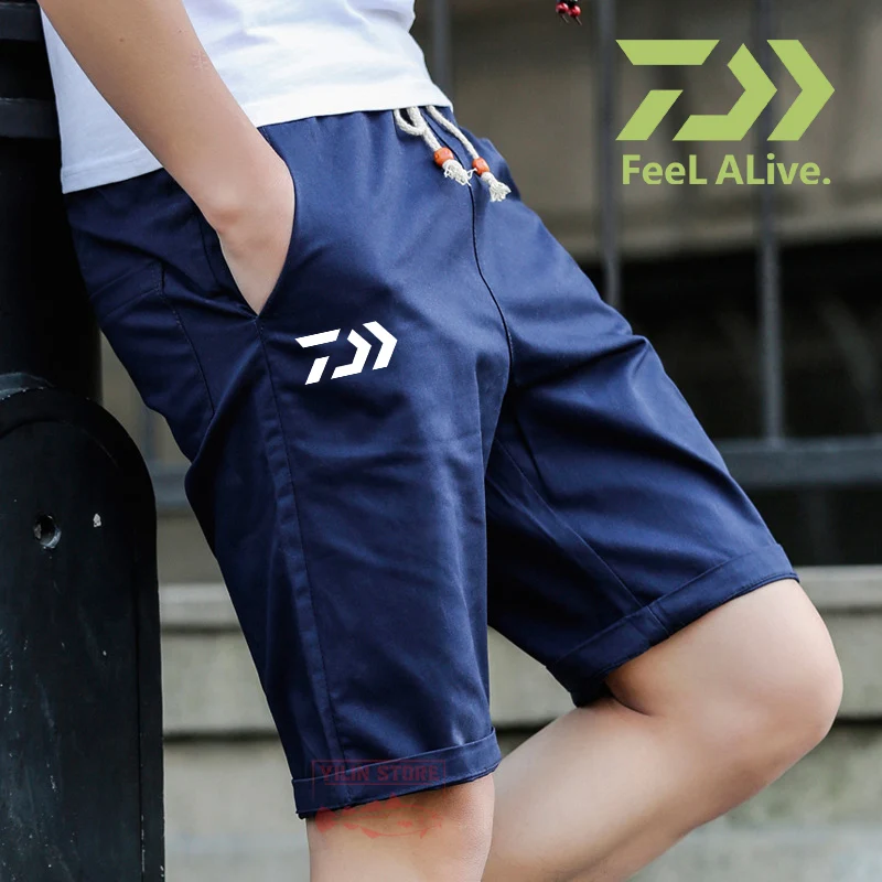 

New 2022 Daiwa Fishing Shorts Men Summer Thin Section Breathable Quick-Drying Fishing Pants Outdoor Sports Hiking Fishing Pants