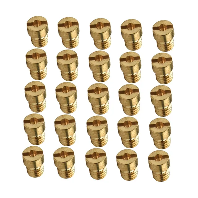 25 Pezzi Getto Principale Carburatore - Kit Per Dellorto PHBG, SHA, SHB, M5, Misure 55-115 - Foto 8