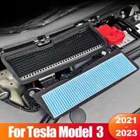 for tesla model 3 2021 2022 2023 intake air filter melt blown fabric flow vent anti blocking dust prevention cover accessories