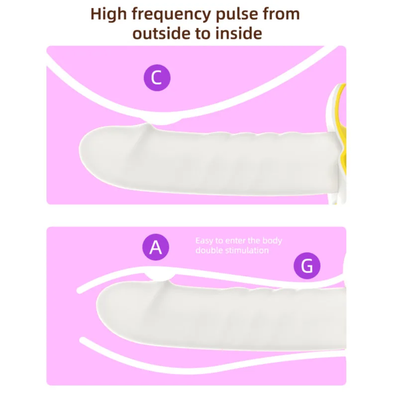 Электрическая автоматическая импульсная Банановая киска YY Horse вибратор Didlo для