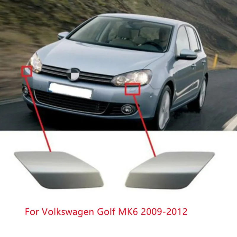 

For Volkswagen Golf MK6 Front Bumper Headlights Water Spray Cover 2009-2012