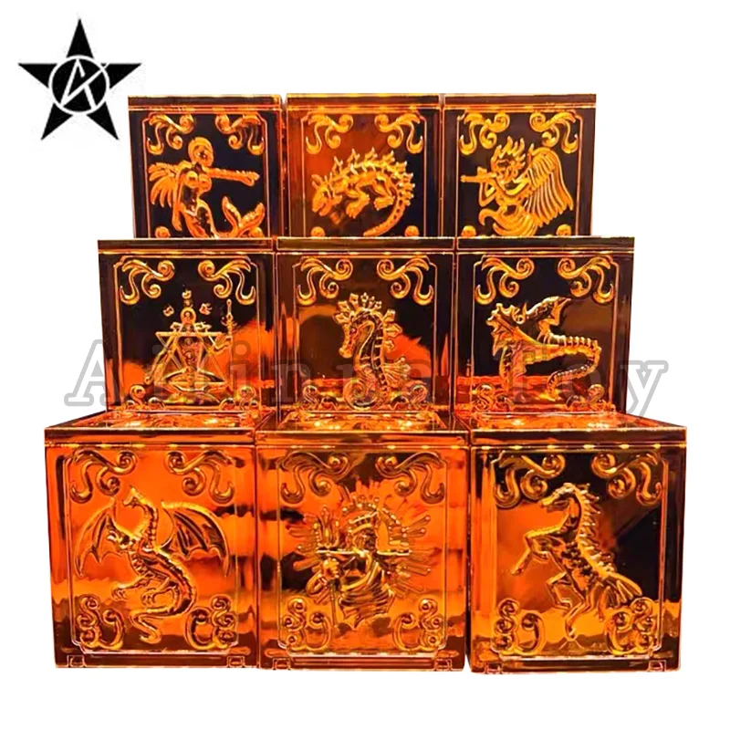 

RH Model 6cm Pandora Box (9PCS/SET) Saint Seiya Cloth Myth EX Poseidon Tetis Kanon Baiane Scylla Io Krishna Isac Free Shipping