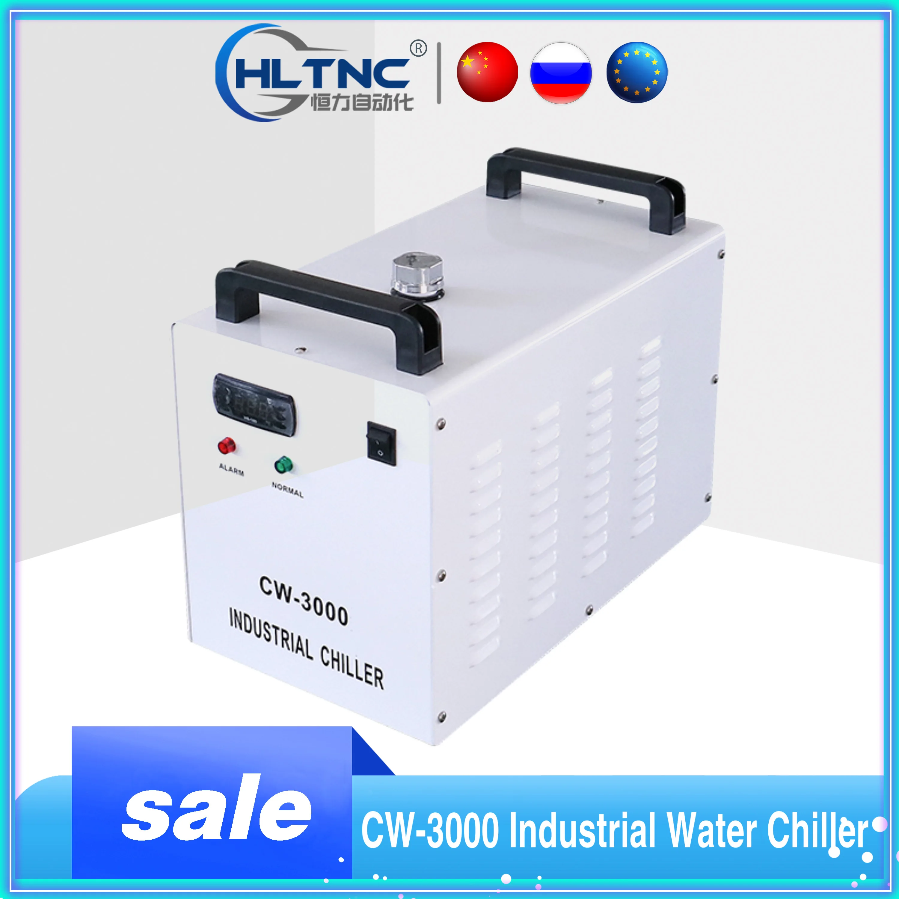 Новый EVOR 9L CW-3000 Thermolysis промышленный охладитель воды для охлаждения CNC