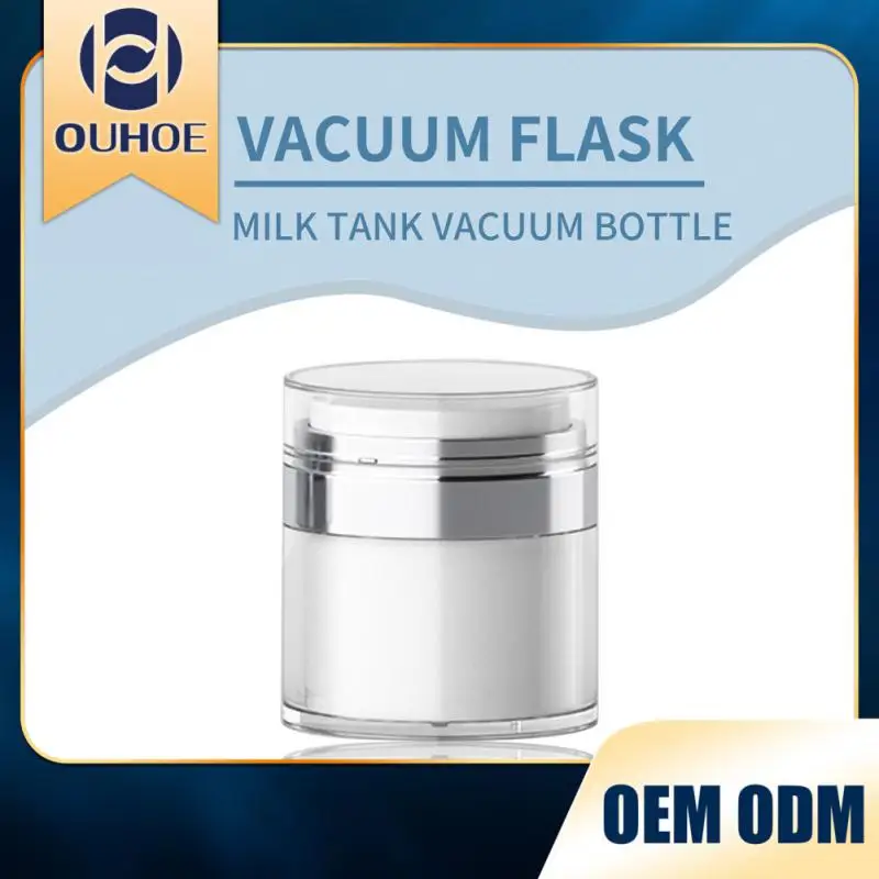 

1pc 15g 30g 50g Cosmetic Jar Empty Acrylic Cream Cans Press Cream Jar Vacuum Bottle Sample Vials Airless Cosmetic Container New