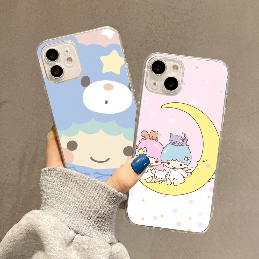 ZY17 маленькие двойные звезды прозрачная фотография для LG VELVET G8 ThinQ G8X K62 K42 K61 K52 K92 Q61