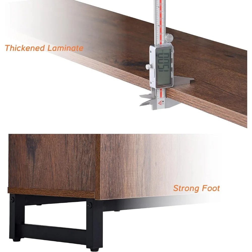 2 шт. книжная полка с шкафом для хранения 73 дюйма